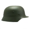 Säkerhet WW2 WWII Nya Tactical Airsoft German M35 Hjälm Luftwaffe Steel Hjälm Black Green Helmet Combat Special Force Safety Helmets