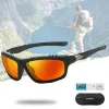 Accessori unisex Uv400 polarizzato Eyewear Mtb Bike Mountain Mountain Road Bicycle Motorcycle Sport O bicchieri Night Version Occhiali da sole pesca