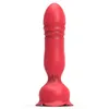 Vibrator Sex Toys New Rose Backyard application vibration rétractable anal bouchon de la prostate masseur masturbateur mâle et femelle vibratrice vibratrice