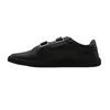 Chaussures décontractées Tipsietoes2024 Automne Sneaker en cuir pieds nus pour femmes et homme avec une semelle douce plate