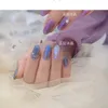 Nagelglitter 1 fles ultradunne kunst opaalpoeder 6 kleur Japans flash-ijs-transparant gepolariseerd fluwelen lichaam oog