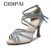 Chaussures de danse cidipai Mesh femme latin salsa performance talons de salon de bal.