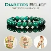 Brins chrysocolla malachite bracelets femme hommes mèches de pierre naturelle bracelet rond diabète secours bracelet guérison bijoux 6/8/10 mm