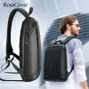 Bags Slim Laptop Backpack Men Thin Back Pack 15.6 inch Work Man Backpack Business Bag Unisex Black Ultralight Backpack Mochilas