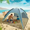 Inget behov av att bygga en 2sekund snabböppning Tält Beach Park Leisure Outdoor Camping Sunshade Sunscreen Tents 240419