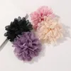 Broches igh-end coréen tissu de mode fleur éponge Broche cardigan fictise de boucle de boucle pour les accessoires de vêtements pour femmes
