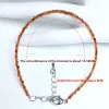 Strands Natural Quarts Tourmaline Garnet Stone 23mm Cutting beads Minimalism necklaces Bracelet are suitable for men and women gifts
