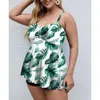 New Tankinian Large Fat Po Swimsuit Flat Angled Conservative Swimsuit Women's Skirt