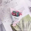Flores decorativas 5pcs rosa sabão criativo Favorias de casamento românticas Sabões florestas para presentes de dia dos namorados/Presentes do dia das mães