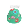 Berets Flower Buckte Hat Hat Floral Fisherman Лето для вышитого солнца вязание крючком