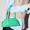 Сумка 2024 Spring Macaron Color Armpit Высококачественная кожаная женская дизайнерская дизайнерская дизайнерская сумочка.