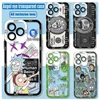 Cell Phone Bumpers Funny Anime M-Morties Phone Case For iPhone 15 14 13 12 11 Mini Pro Max X XR XSMax 6S 6 7 8 Plus SE20 Transparent R-Ricks Cover Y240423