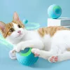 Toys Smart Cat Toys Ball Auto Rolling Ball Interactive For Kitty Training levererar USB -uppladdningsbar självroterande husdjur som spelar leksak