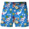 Summer 3D Koi Pattern Beach Spods Fashion Sports Animation Quickdrying Surf Shorts Mens Fitness 240410