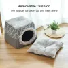 Mats Cat Bed House Winter Pet Pet Cat Deep Sleep Sleep Nid Puppy for Small Medium Dogs Chats Tente confortable Capsule Capsule Pet Mat Supplies