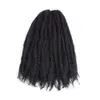 perruque bouclée humaine perruque femelle femelle afro twist tresse tresse à haute température Explosion de soie tresse