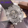 Orologio da polso moderno AP Royal Oak Offshore Serie 26400io.OO.A004CA.02 Orologio cronografo meccanico automatico per uomini Diametro di licenza a scatola completa 44mm