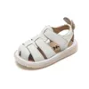 Slipper kindschoenen schattig meisje prinsesschoenen nieuwe baby zachte zool wandelschoen zomerjongen ademende vrijetijds sandalen y240423