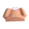 Xise blockbuster new product male buttock masturbator buttock realistic female vagina medical silicone