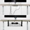 Rekken onder desk opbergrek onder tafel kabel organizer bakkabelhouder