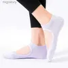 Men's Socks Silicone yoga socks back breathable cotton suitable for Brevdnik outdoor casual sturdy suitable for professional documentation Pilates yq240423