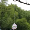 Decorative Figurines 1PCS Chandelier Crystal Suncatcher Prisms Pendant Rainbow Octogon Chakra Sun Catcher Hanging Decoration