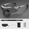 Lunettes de soleil Rockbros Sports polarisés Men de soleil Lunettes de vélo de vélo de vélo de vélo Mtb Protection de vélo de vélo de lune