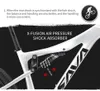 Fietsen Sava Denon Dual Suspension Mountain Bike 29 inch Carbon Frame Mountain Bike Volledige ophanging met M6100 1 * 12 Derailleur -systeem Y240423