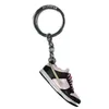 33 styles Designer Dunk Shoe Keychain Keyring avec logo (keykicks) Sneakers 3D Keychains pour hommes Mini Sport Shoe Keyring