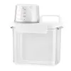 Storage Bottles Airtight Laundry Detergent Powder Box Washing Container With Lid And Handle Multipurpose 1.1L