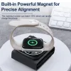 Chargers 30W Magsafe pliable Magsafe Wireless Charger Pad pour iPhone 14 13 12 Apple Watch AirPods 3 in1 Magnétique Station de quai de chargement rapide