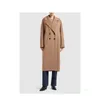 Designer Coat Cashmere Coat Luxury Coat Trendy Luxury Max Maras Womens Holland Wool Dubbel Breasted Long Coat