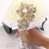 WEIMANJINGDIAN Brand Crystal Rhinestones Large Size Brooches for Wedding Bouquets Decorative Jewelry 240423