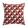 Подушка inyahome jacquard geometric overs квадратные декоративные наволочки для гостиной для гостиной