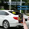 Night Lights Screen LED Pixel Display App Control Car Sign Sign med 32x32 Anpassad textmönster Animation Programmerbar