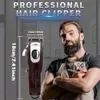 Professional Hair Clipper for Men Rechargeable Trimmer Cordless Cutting Machine Electric Barber Clippers 240411