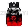 Sacs 3D Free Fire Garena Backpack Assault Game mignon sac à dos Femmes 12/16 pouces pour ordinateur portable Pack de voyage Toile de mode Sacs d'école pour enfants