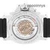 Panerei Luxury Wristwatches Mechanical Watch Chronograph PANERAISS LuminoRS Automatic 44mm Platinum Mens Strap Watch Date 1116