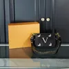 Multi Pochette Designers Letbag torebka Moda skórzane torby pod pachami dla damskiej multi kolorów luksusowe torby na ramię