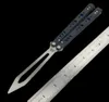 Theone BRS Alt Balisong Trainer Mes Jilt Swinging Knives BM Channel EDC Tools8521832