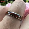 Bands Tungsten Carbide Finger Ring Männer Frauen Paar Verlobungszeiten Wenge Holz Inlay Komfort Passform Pass