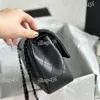 Dark Style Women Double Flap Shoulder Bag 25CM Designer Crossbody Bag Leather Diamond Lattice Luxury Underarm Bag Adjustable Chain Street Casual Bag Pochette