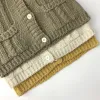 Coats 2022 Wool Baby Vesten Zacht gebreide trui Kids Vest voor jongens Cardigan herfst lente kinderen meisjesjas