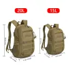 Accessoires Outdoor Tactical Backpack Militaire rugzakken Men 15l 20L Waterdichte Sport Travel Backpacks Camping Mochila Fishing Hunting Bags