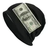Berets 100 -Dollar -Rechnungen Bonnet Hut gestrickt Männer