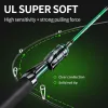 Accessories Linnhue 1.8m Fishing Rod Baitcasting Rod and Reel Combo with 30lb 40lb 50lb Nylon Line Baitcasting Reel Lure Rod Fishing Reel