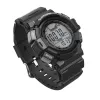 Akcesoria Sunroad Nowe 715A Sport Watch Altimeter Compass Cyfrowe zegarki dla mężczyzn dla mężczyzn wędkarskich Zegar 3atm Waterproof Prezent