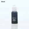 インク15ml/ボトルタトゥーインクマイクロブレード顔料23色永久メイクカラータトゥーアイブローリップス用ナチュラル眉毛染料植物