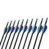 Freccia 6/12/26/36pcs 32 pollici Arcata Arrow Arrow Dorso1200 ID 4,2 mm OD5.6 mm Composto/Riorve Accessori sportivi per esterni