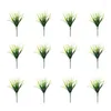 Decoratieve bloemen 12 bundels 6 kleuren nepbloem voor outdoor en binnen decoratie plastic uv resistent vaastuin groothandel